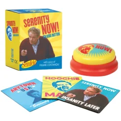 Seinfeld Serenity Now! Talking Button< Fashion