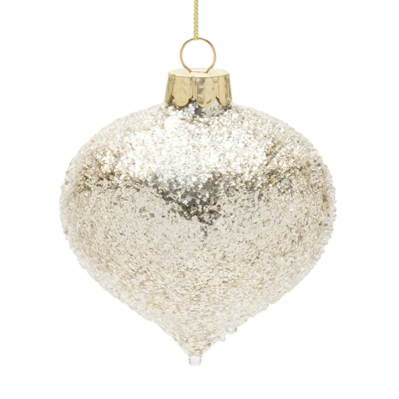 Sequin Onion Ornament< Hot