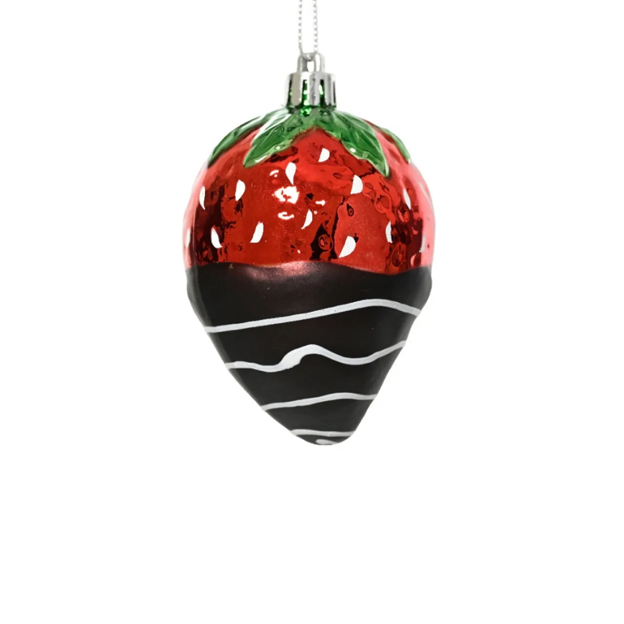 Shatterproof Chocolate Dipped Strawberry Ornament< Discount