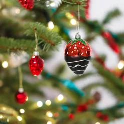 Shatterproof Chocolate Dipped Strawberry Ornament< Discount
