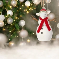 Sheep Snowman Ornament< Outlet