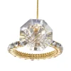 Shiny Diamond Ring Ornament<Kurt Adler Clearance