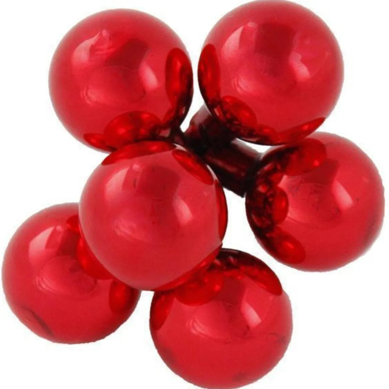 Shiny Red Christmas Ball Cluster Ornament< Outlet