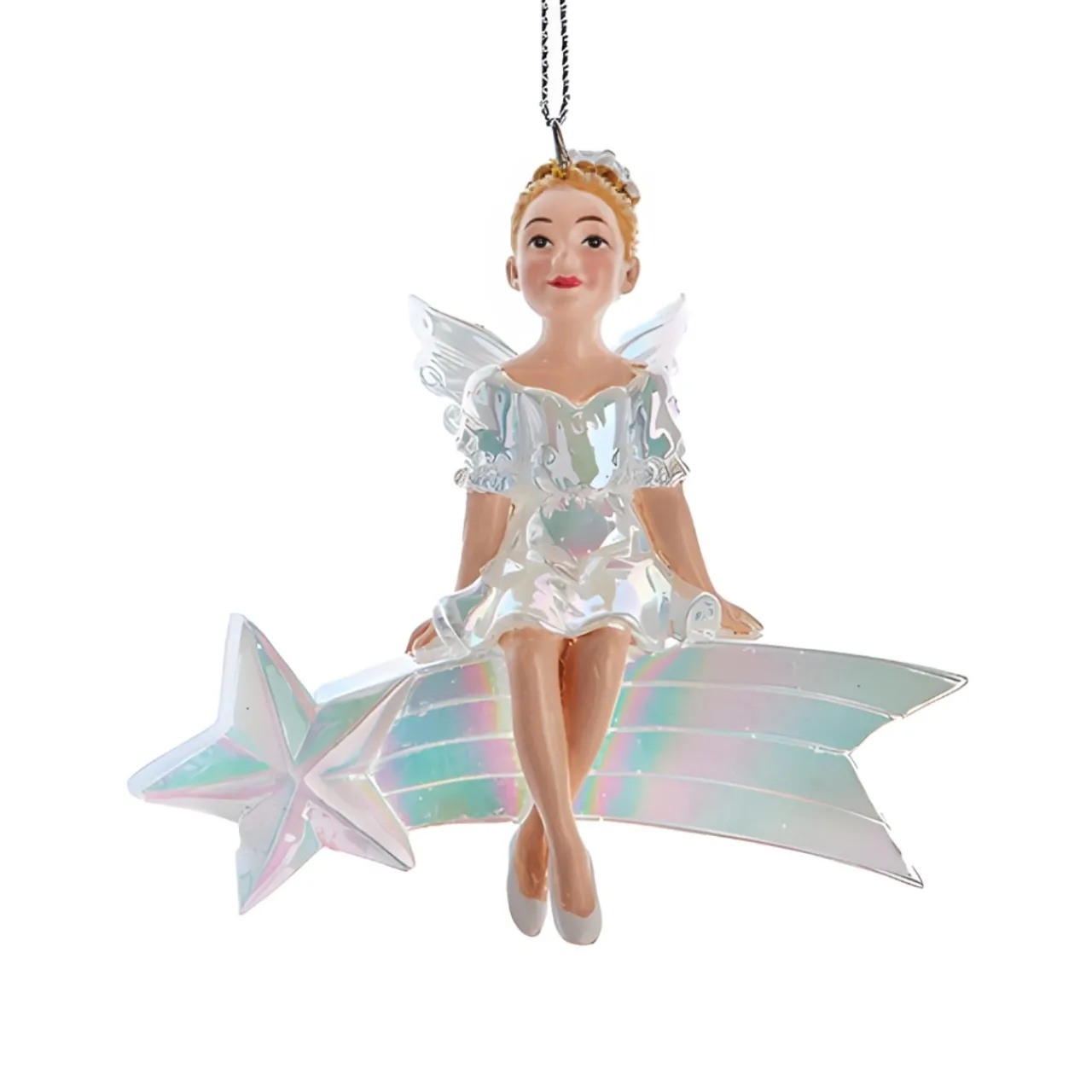 Shooting Star Fairy Ornament, 4" Resin, E0938<Kurt Adler Online
