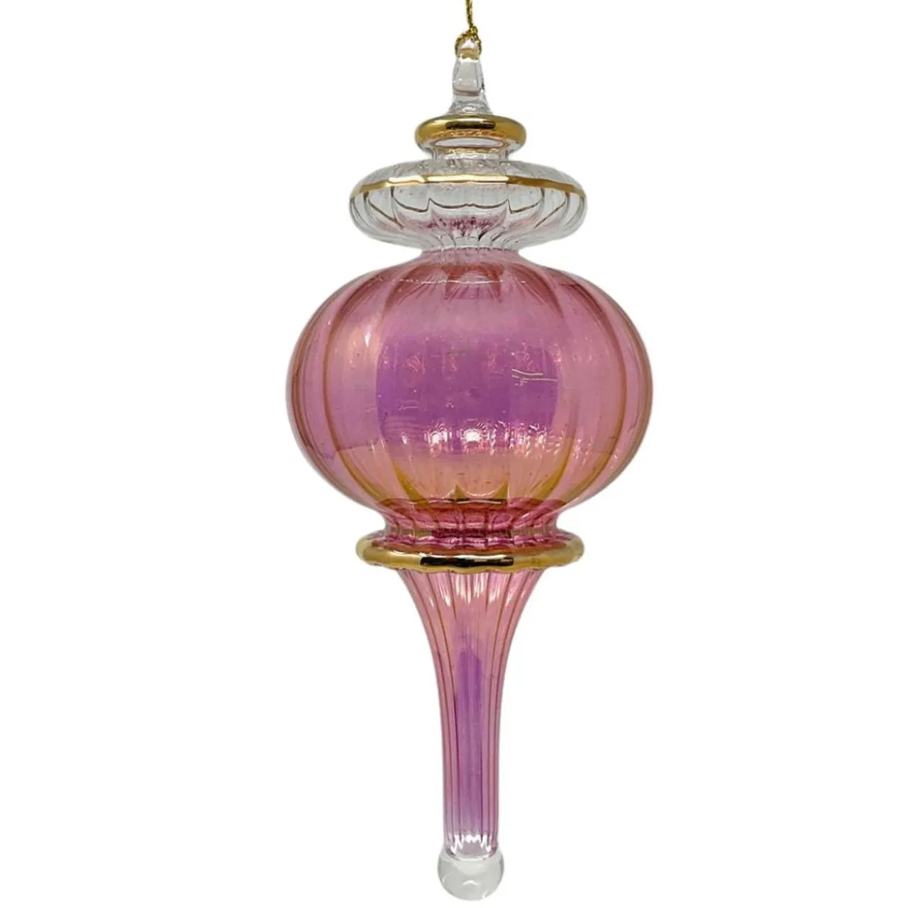 Small Pink Classy Sphere Ornament<Egyptian Museum New