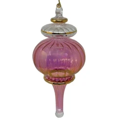 Small Pink Classy Sphere Ornament<Egyptian Museum New