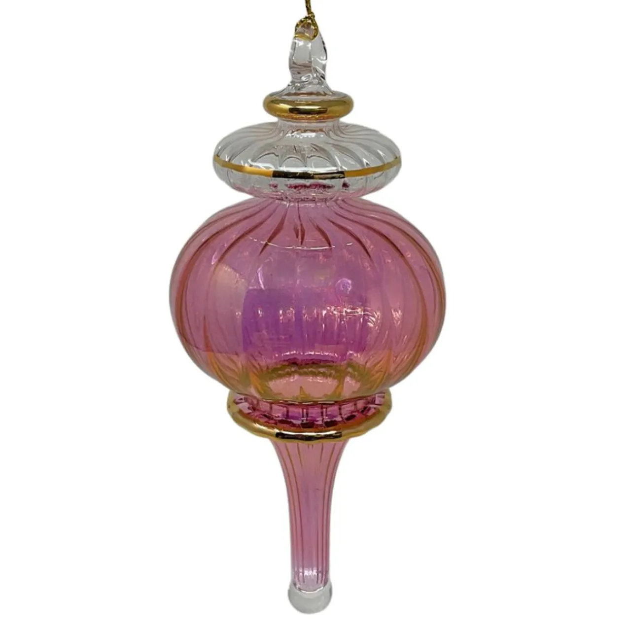 Small Pink Classy Sphere Ornament<Egyptian Museum New