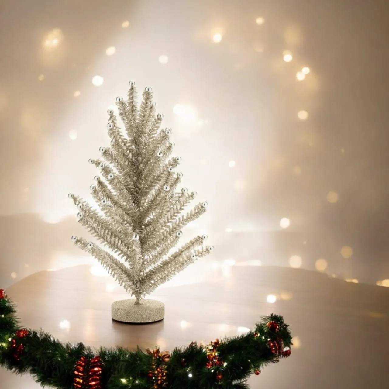 Small Silver Mini Tree< Hot