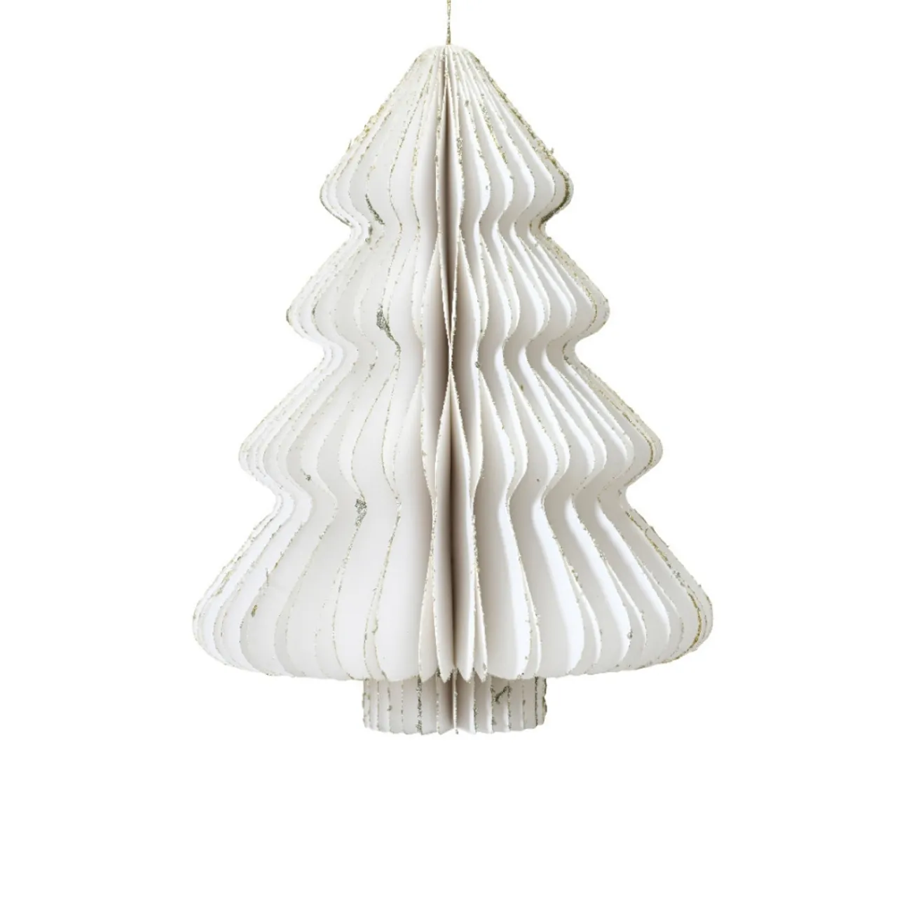 Small White Paper Tree Ornament< Online