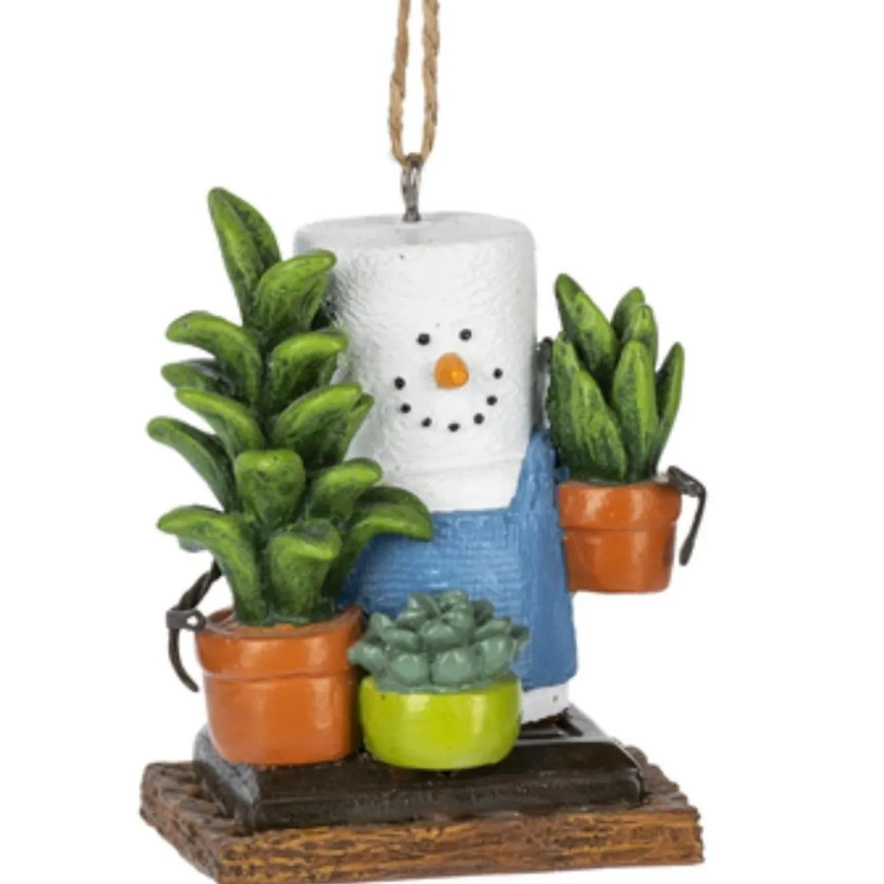 Smores Crazy Plant Lady Ornament< New