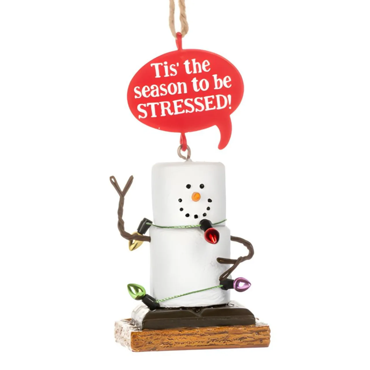 Smores Tis the Season to be Stressed Ornament< Online