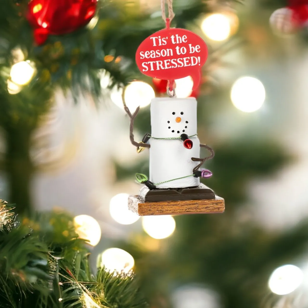 Smores Tis the Season to be Stressed Ornament< Online