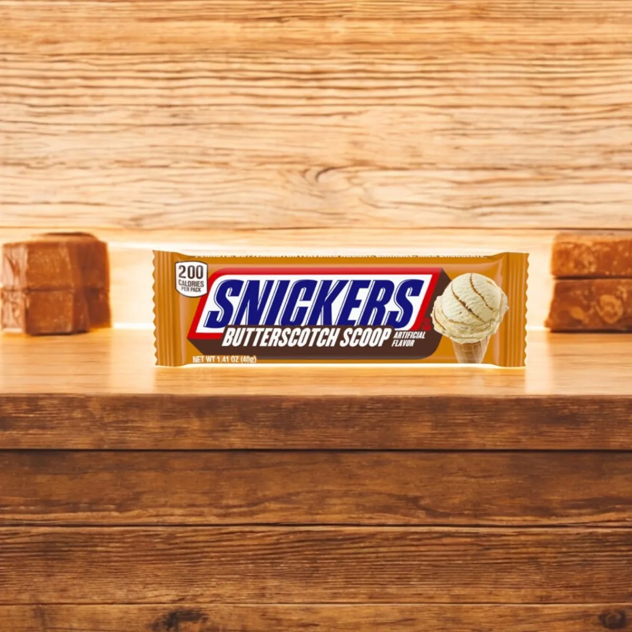 Snickers Butterscotch Scoop Candy Bar< New