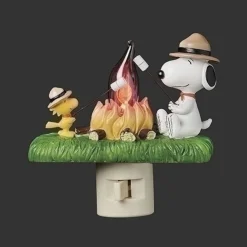 Snoopy Woodstock Campfire Nite Lite< Best