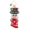 Snowman Worth Flocking To Gem Ornament<Christopher Radko Sale
