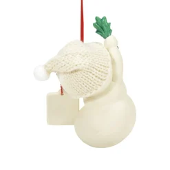 Snowpinions Drink Me Under The Mistletoe Snowman Ornament<Department 56 Online