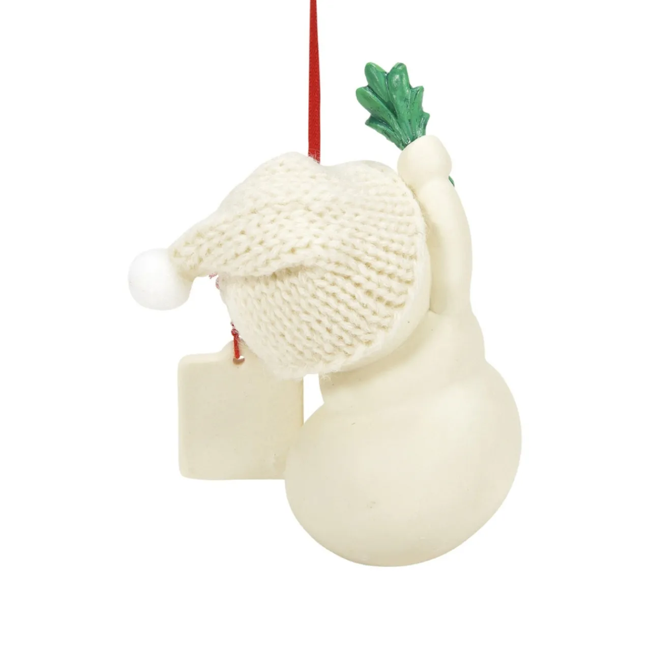Snowpinions Drink Me Under The Mistletoe Snowman Ornament<Department 56 Online