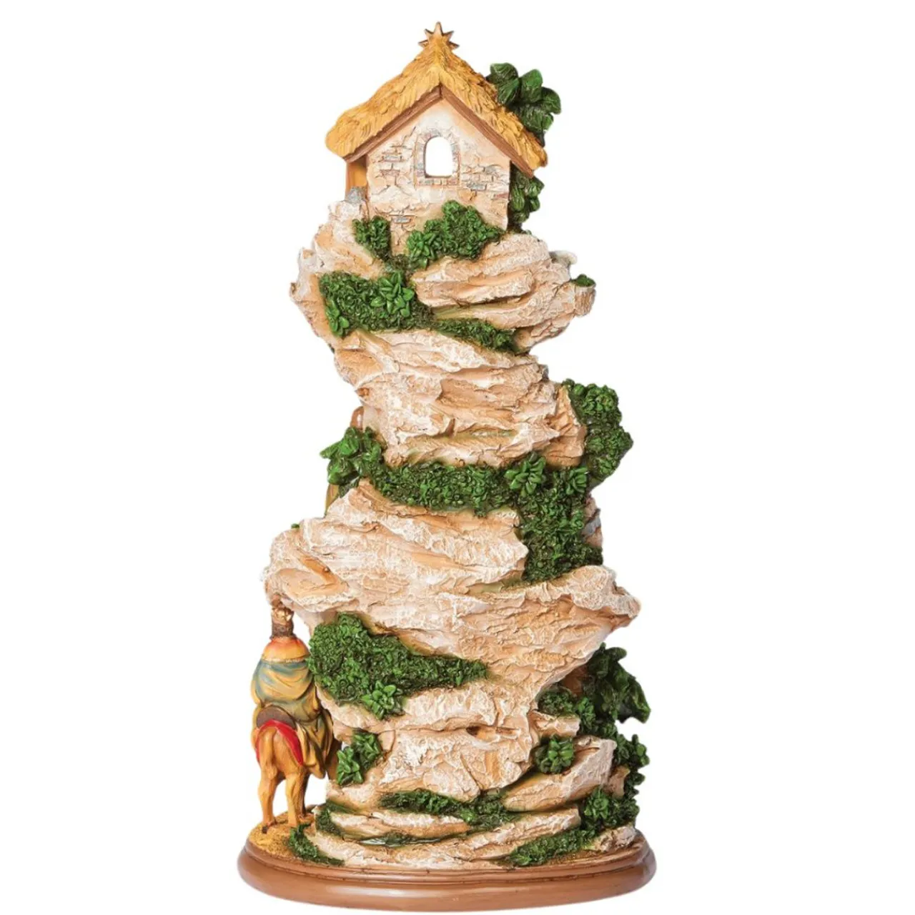 Stable with Stairs Nativity Scene< Discount