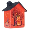 Stacked Pumpkins Spooky Lit Glass House - The Christmas Loft<Stony Creek Hot
