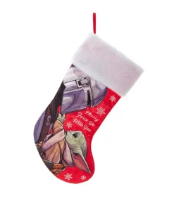 Star Wars™ Mando and The Child Stocking<Kurt Adler Best