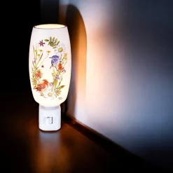 – Spring Florals And Birds on Ground Night Light<Stony Creek Sale