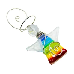 Striped Little Angel Ornament – Rainbow< Outlet
