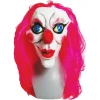 Sunstar- "Pink Kiss" Adult Latex Clown Mask< Hot