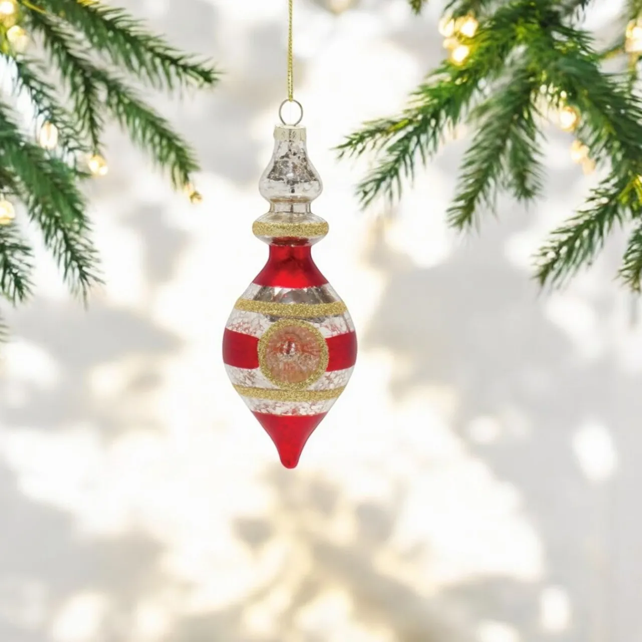 Tear Drop Reflector Ornament< Online