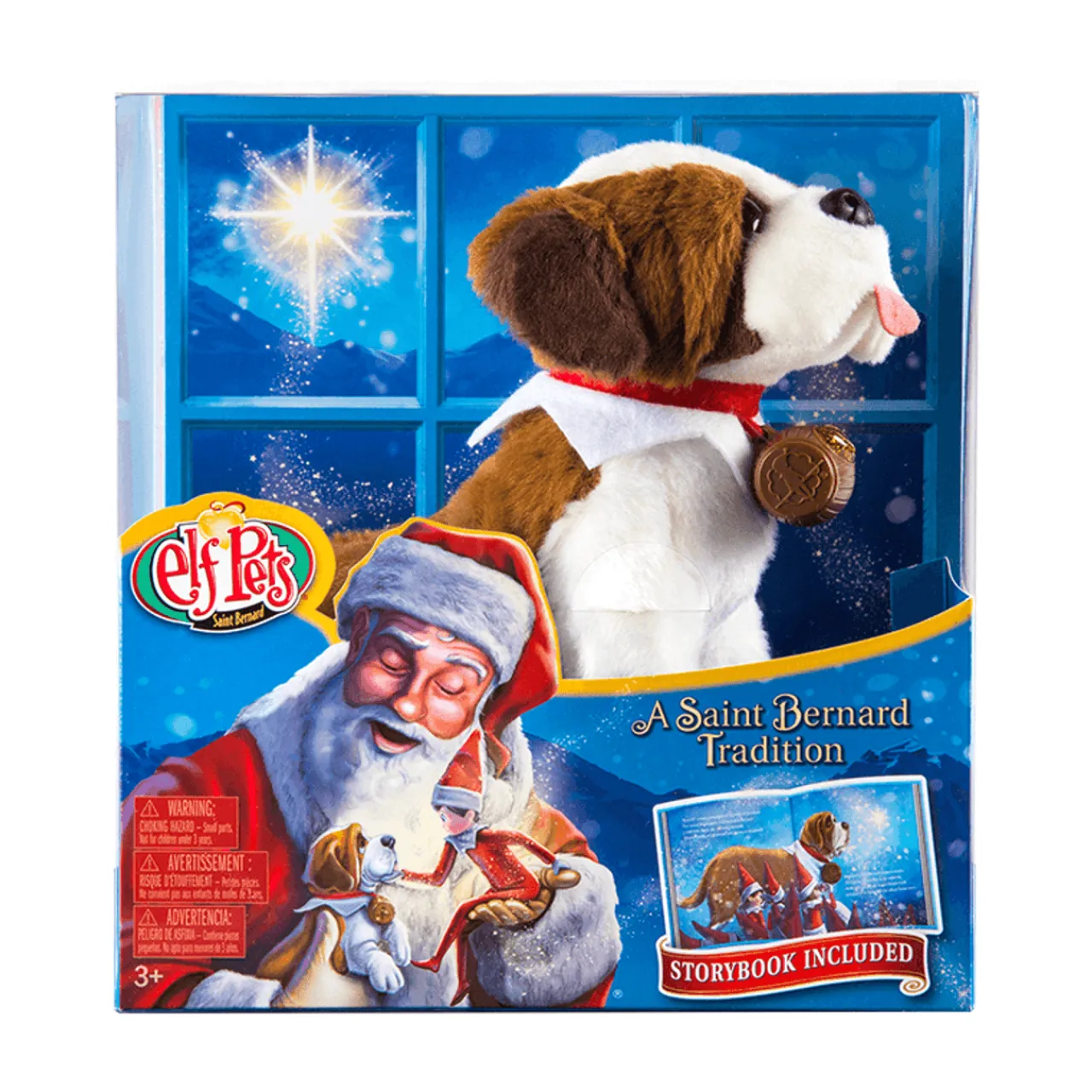 The Elf Pets St. Bernard | The Christmas Loft< Sale