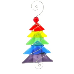 Triangle Tree Ornament – Rainbow< Online