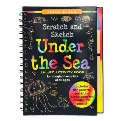 Under the Sea Scratch & Sketch Art Activity Book< Fashion