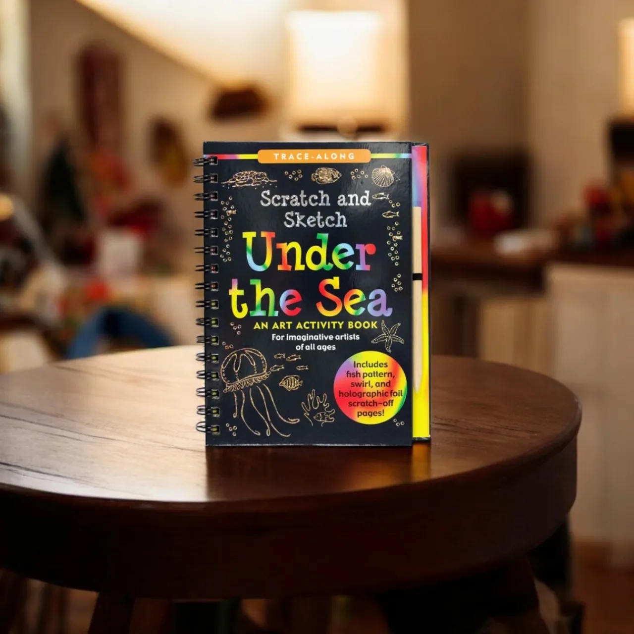 Under the Sea Scratch & Sketch Art Activity Book< Fashion