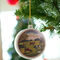 Vintage Camembert Cheese Ornament<Cody Foster & Co. New