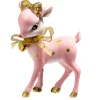 Vintage Pink Deer - Head Down Ornament< Fashion