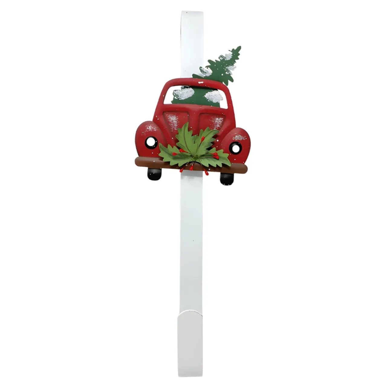 Vintage Red Truck Metal Wreath Hanger, 14.9in< Discount