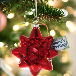 Vintage Star Bow Christmas Ornament<Cody Foster & Co. Hot