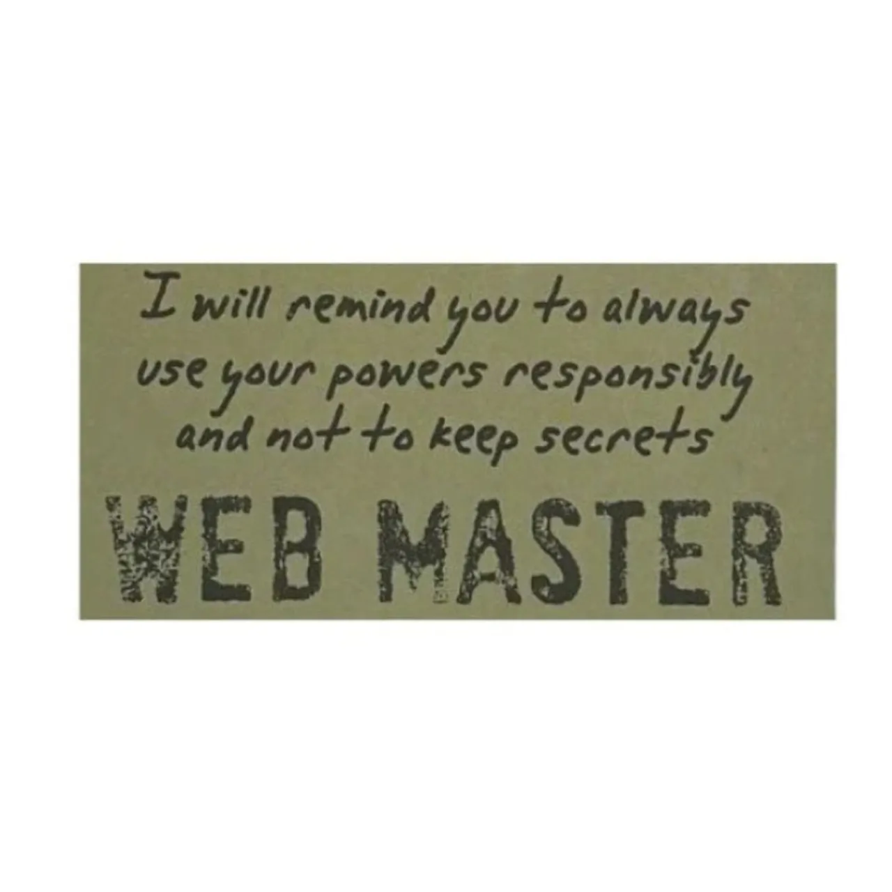 Voodoo Doll - Web Master Charm< Outlet