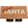 Welcome Santa Doormat< Hot