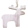 White Deer Cow Horn Ornament< Discount