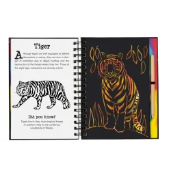 Wild Safari Scratch & Sketch Art Activity Book< Discount