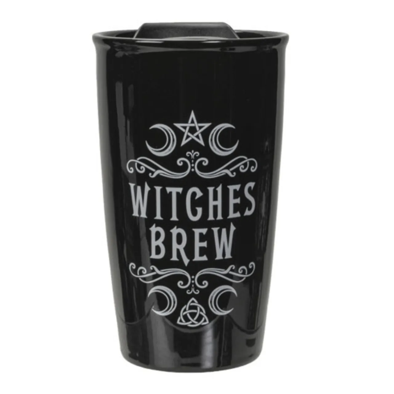 Witches Brew Ceramic Travel Mug< New
