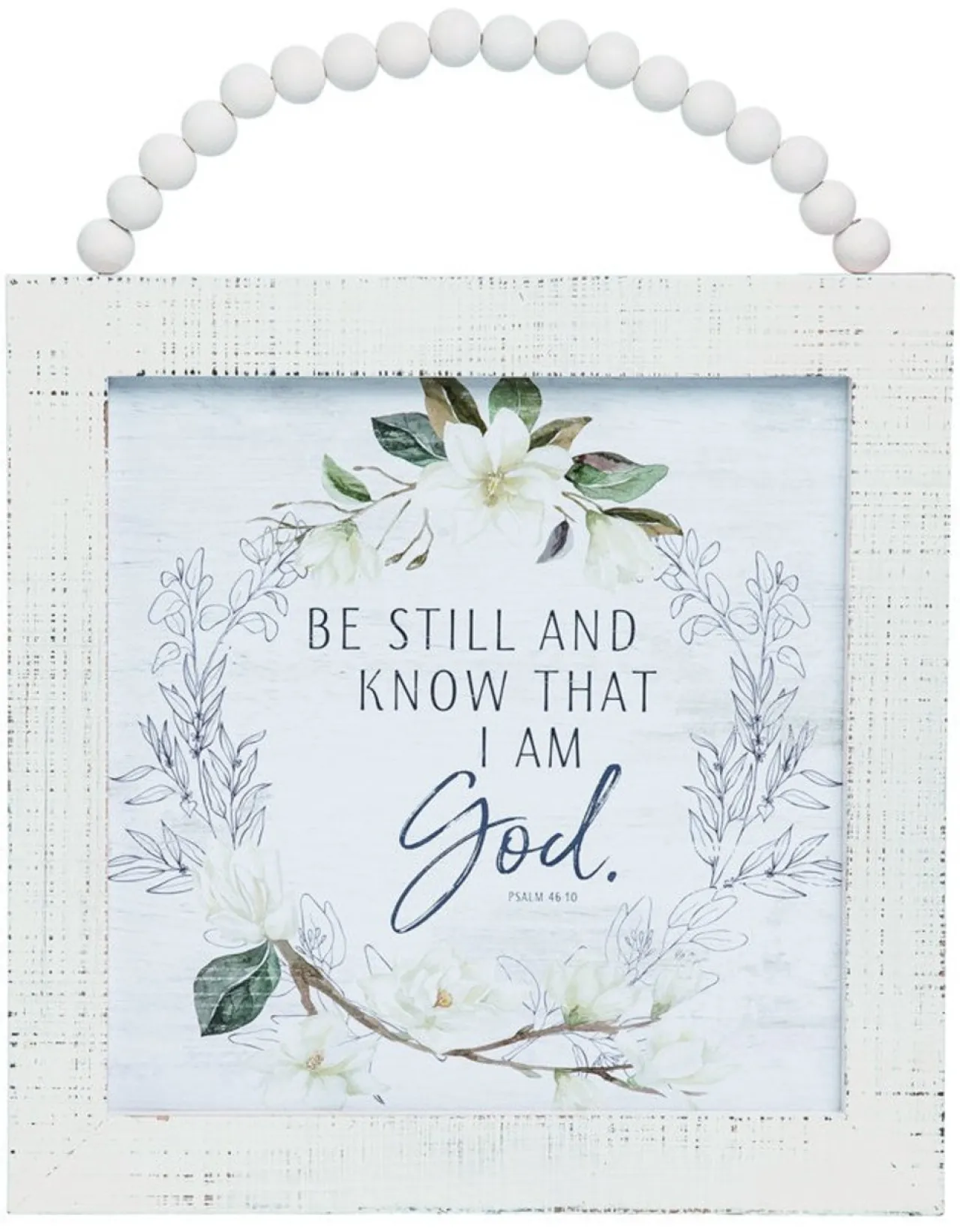 Wooden Decor "Be Still and Know That I am God"< Discount