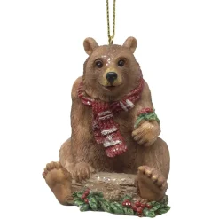 Woodland Bear Ornament<Kurt Adler Discount